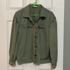 Womens green maurices jacket